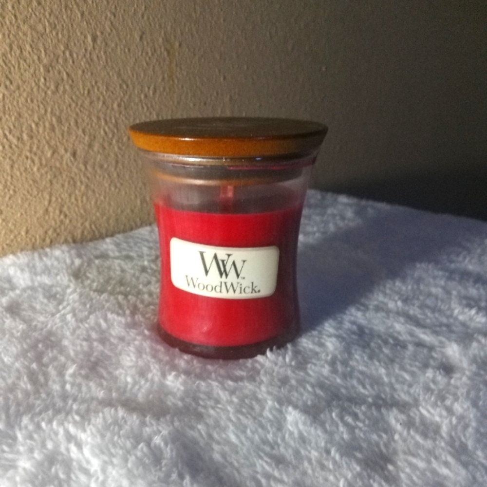 Currant Woodwick Mini 3oz Candle New